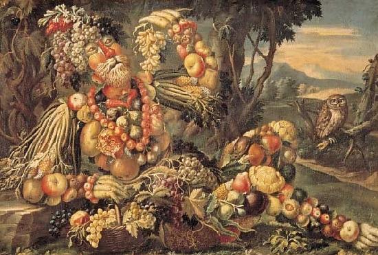 Giuseppe Arcimboldo Der Herbst oil painting picture